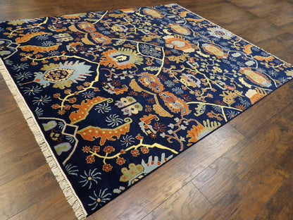 Full view of Colorful Modern Rich Ziegler Design rug