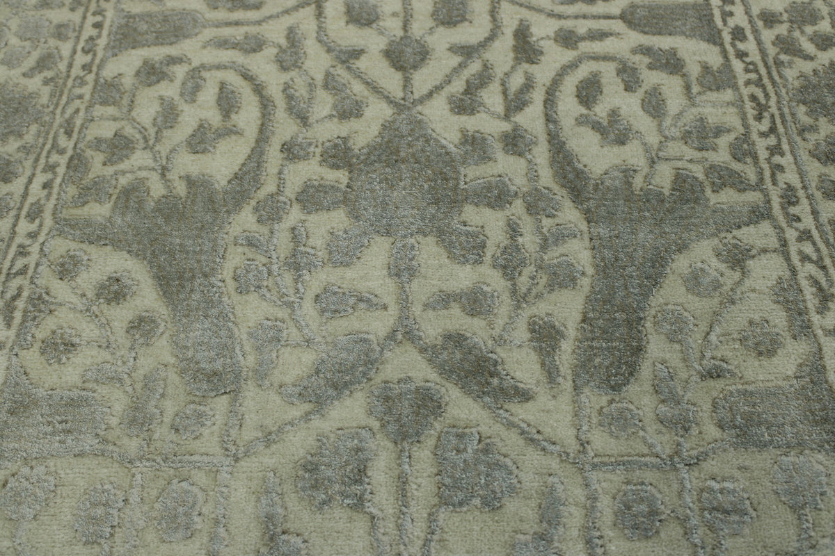 Back of Traditional Haji Jalili hand-knotted rug