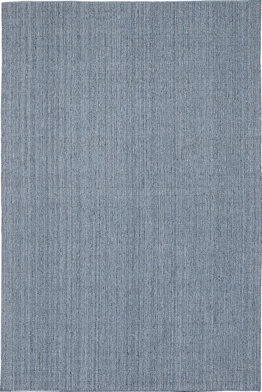 CONTEMPORARY HAND WOVEN RUG WOOL  -  WRU905DENIM