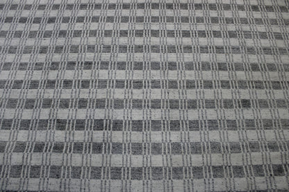 Full view of Modern Block Line Design rug