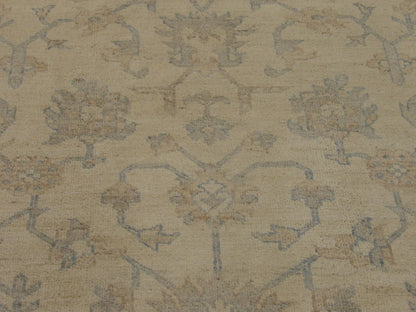 Back of Indo Chobi Natural Dye hand-knotted rug