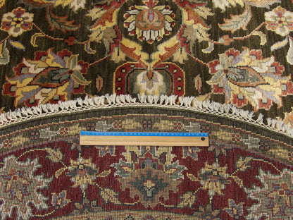 Green & Red Jaipur Kashan rug in room setting