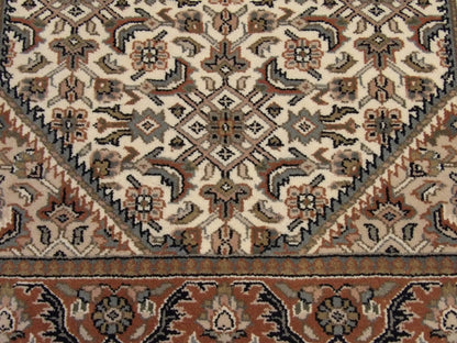 Persian Herati Mir rug border detail