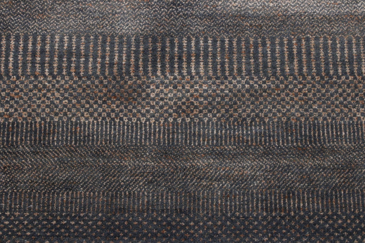 Modern Grass Design rug corner detail