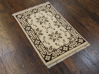 Full view of Tribal Sherapi Oushak Natural Dye rug