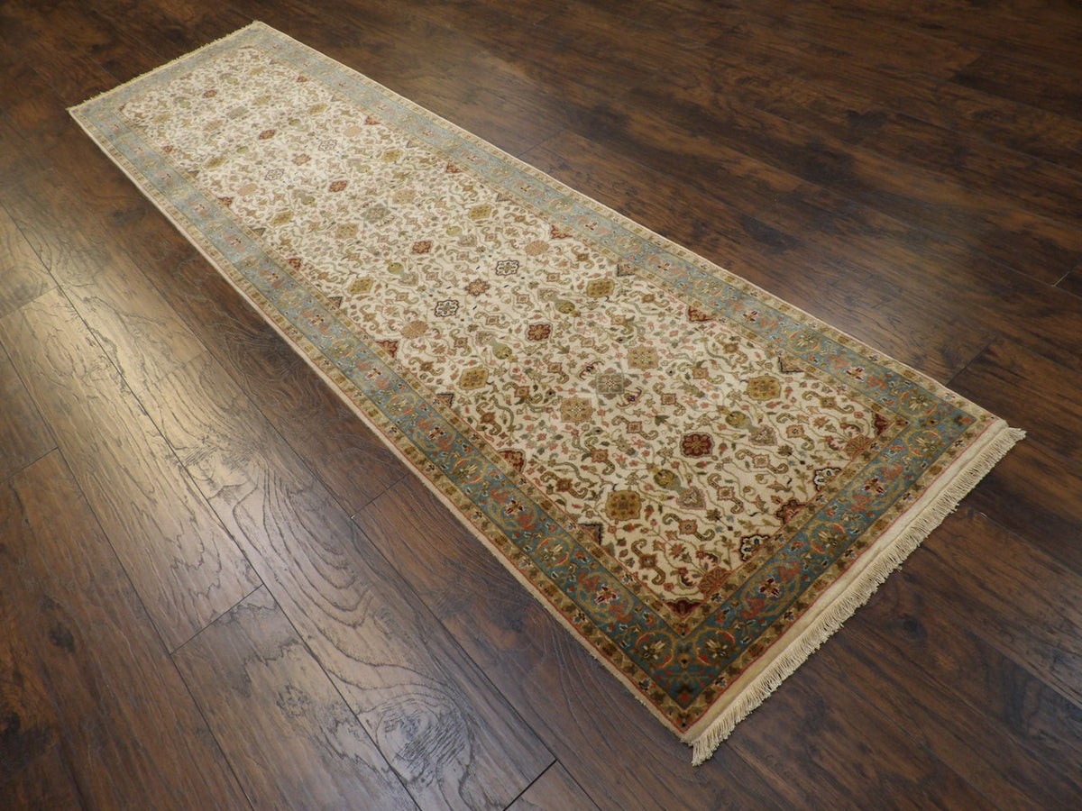 Full view of Fine Persian Kashan rug