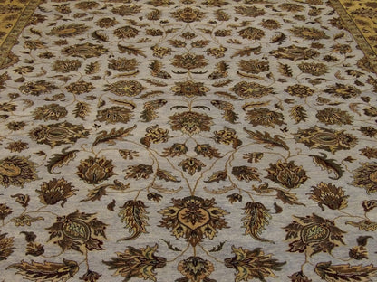 Fine Kashan Tie Dye 9'0"x12'0" Hand-knotted Rug -w304