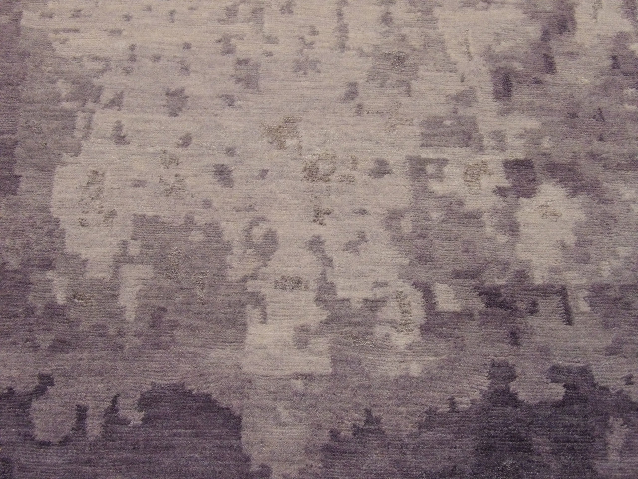 Back of modern hand-knotted rug