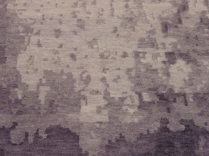 Back of modern hand-knotted rug