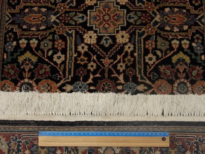 Full view of fine Persian Mir hand-knotted runner