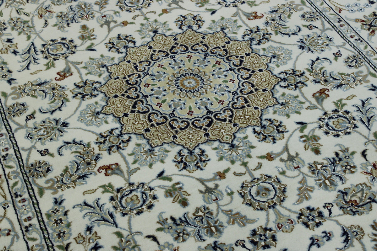 Full view of Traditional Fine Nain rug