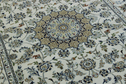 Full view of Traditional Fine Nain rug