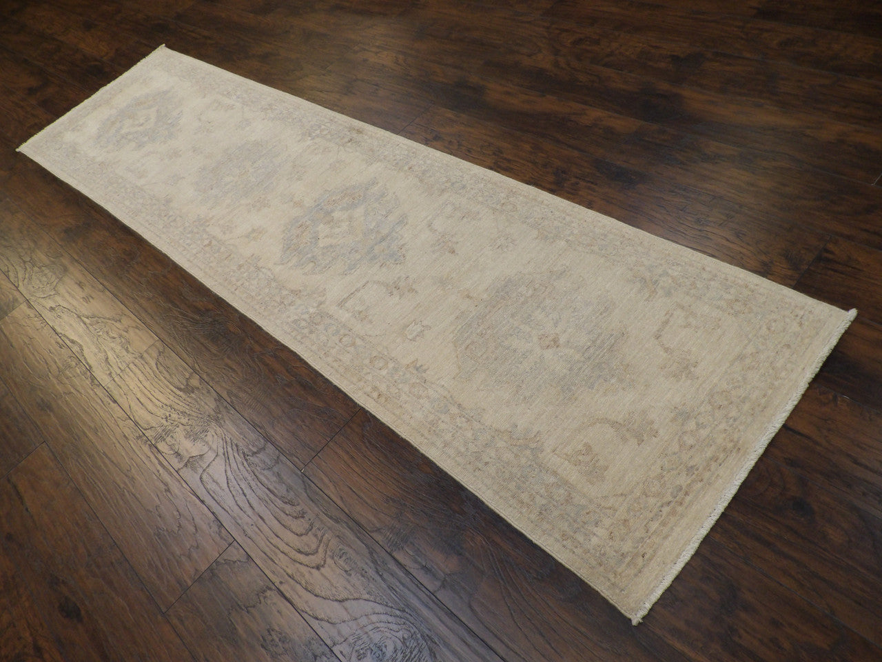 Full view of Oushak Chobi Natural Dye rug