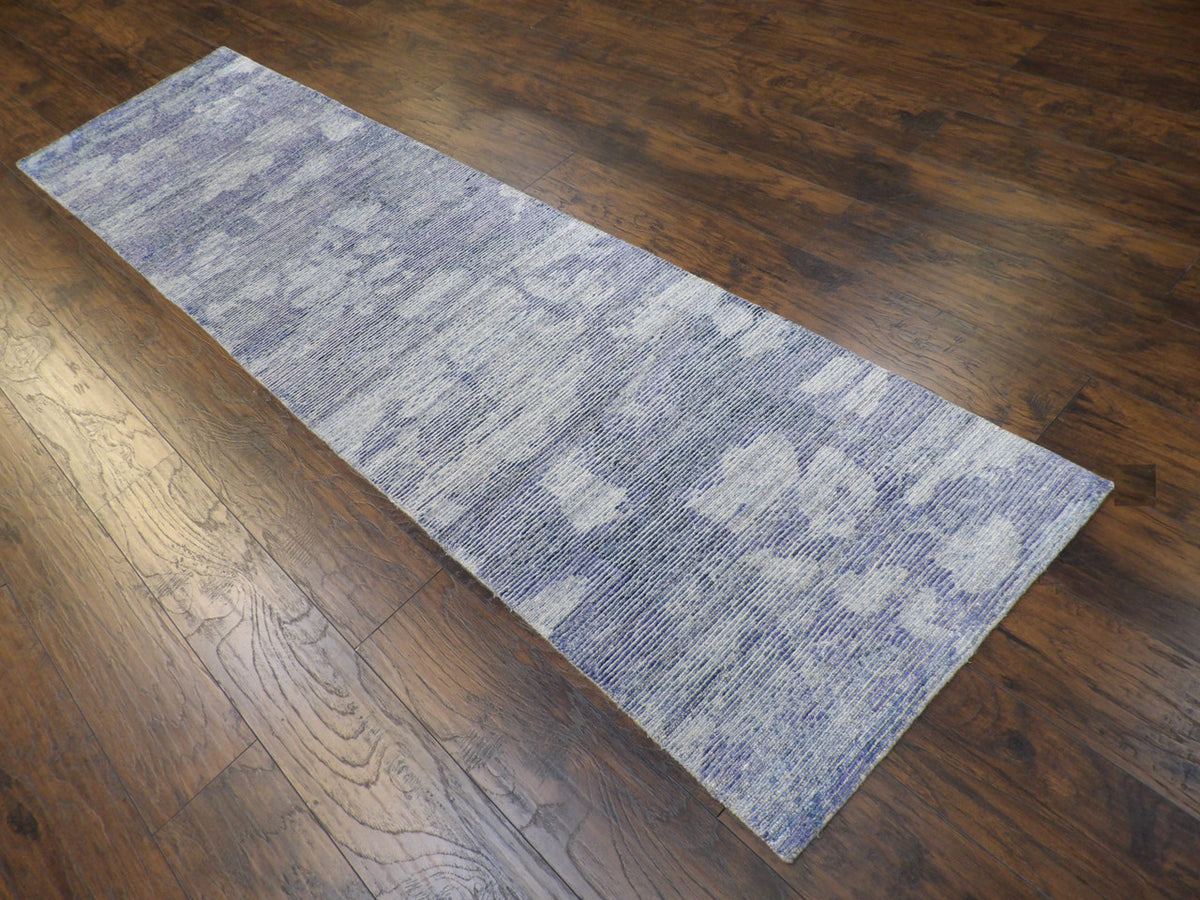 Full view of Modern Silky Abstract rug