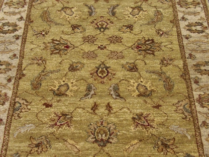 Back of Ziegler hand-knotted rug