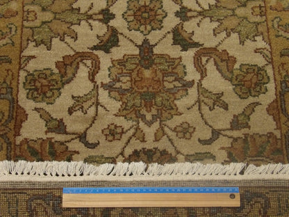 Gold & Beige Jaipur Kashan Antique Wash rug in room setting