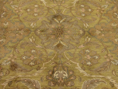 Back of Jaipur Kashan Antique Wash hand-knotted rug