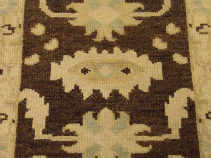 Back of Turk Ushak Wash hand-knotted rug
