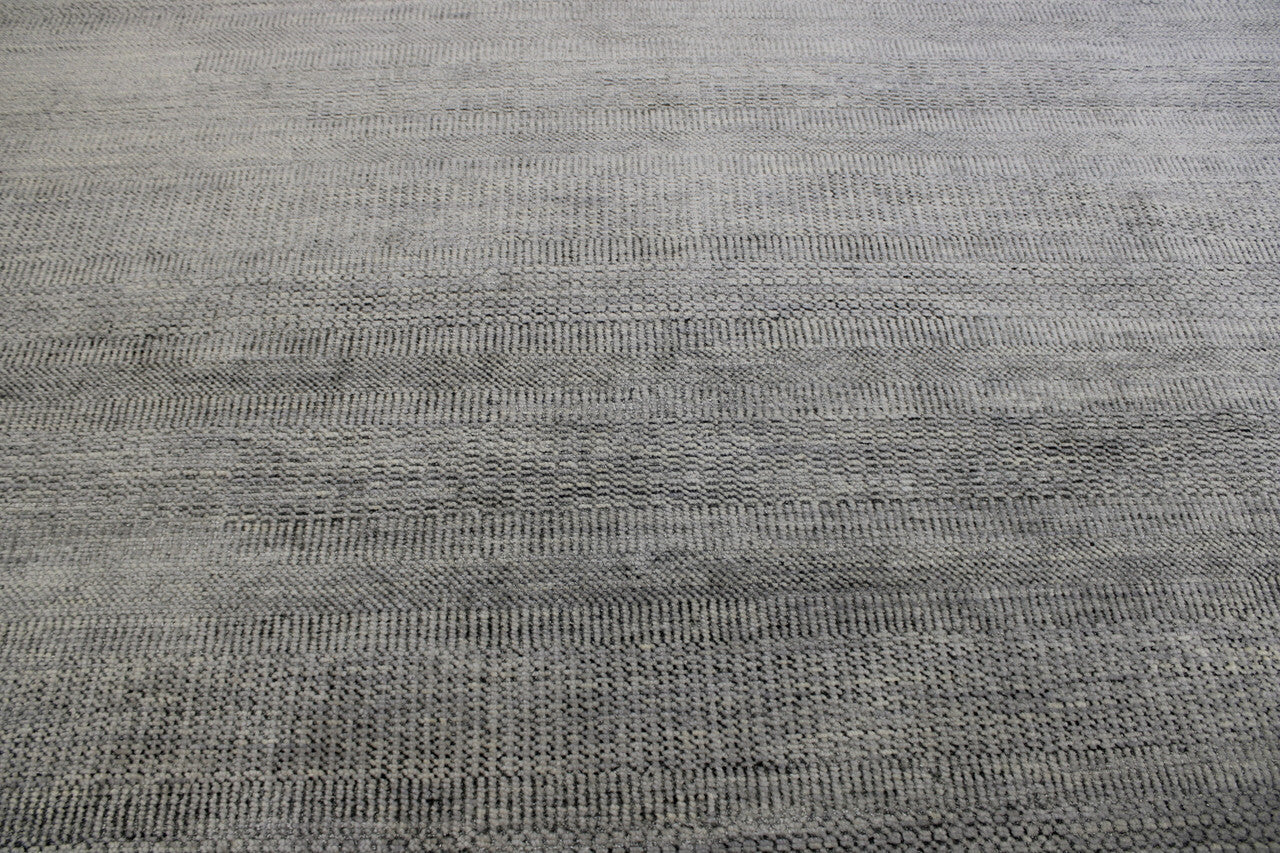Modern Grass Design rug corner detail