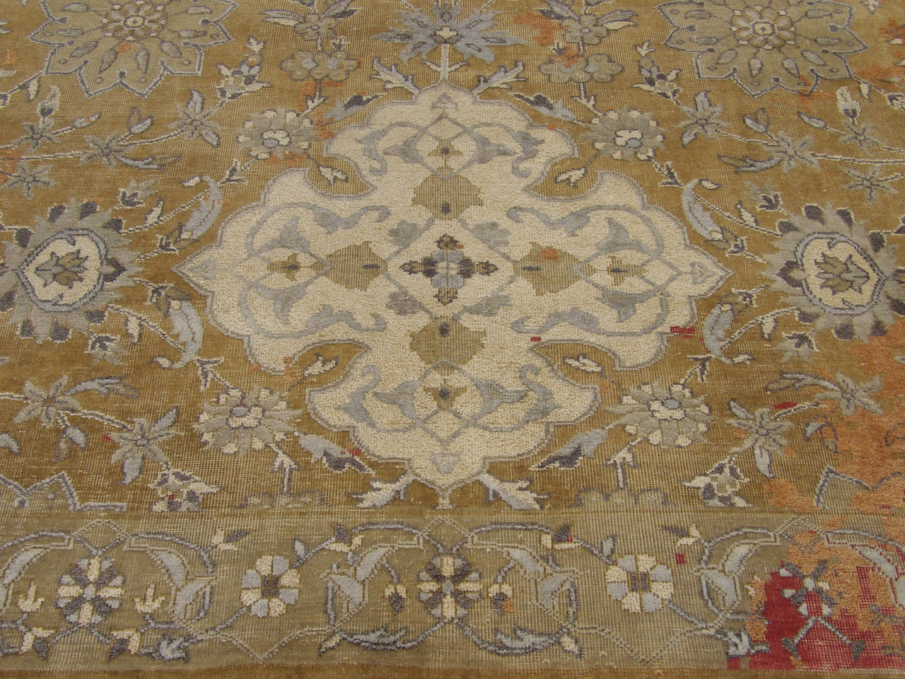Vintage rug border detail