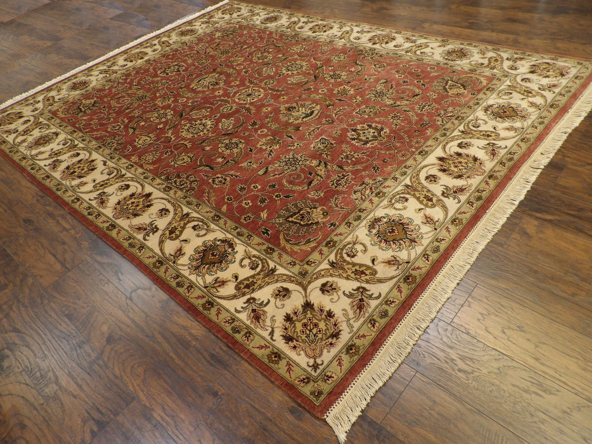Full view of Fine Ziegler Tie Dye rug