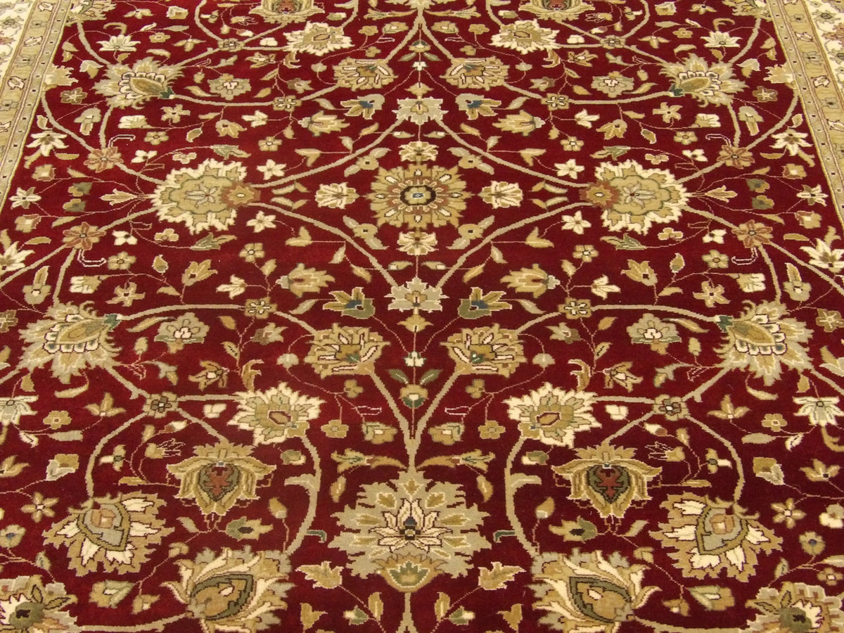 Back of Haji Jalili hand-knotted rug