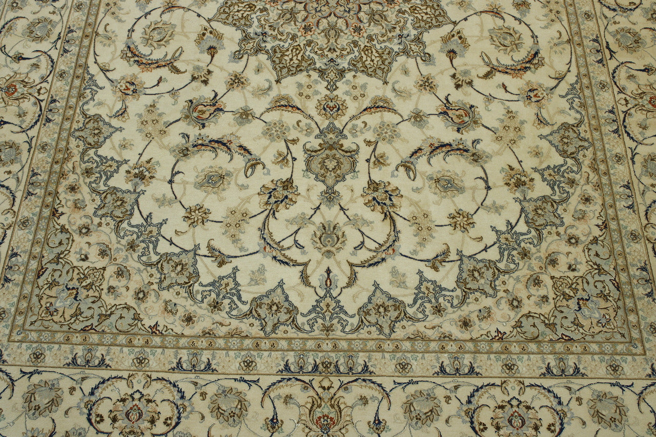 Traditional Super Fine Nain pattern detail