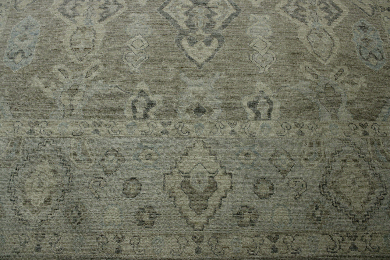 Full view of Oushak Wash Chobi rug