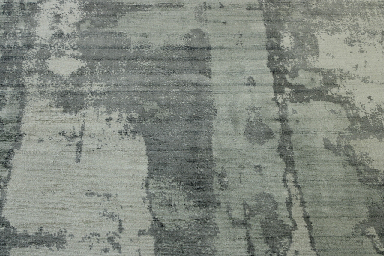 Modern Abstract Design rug corner detail