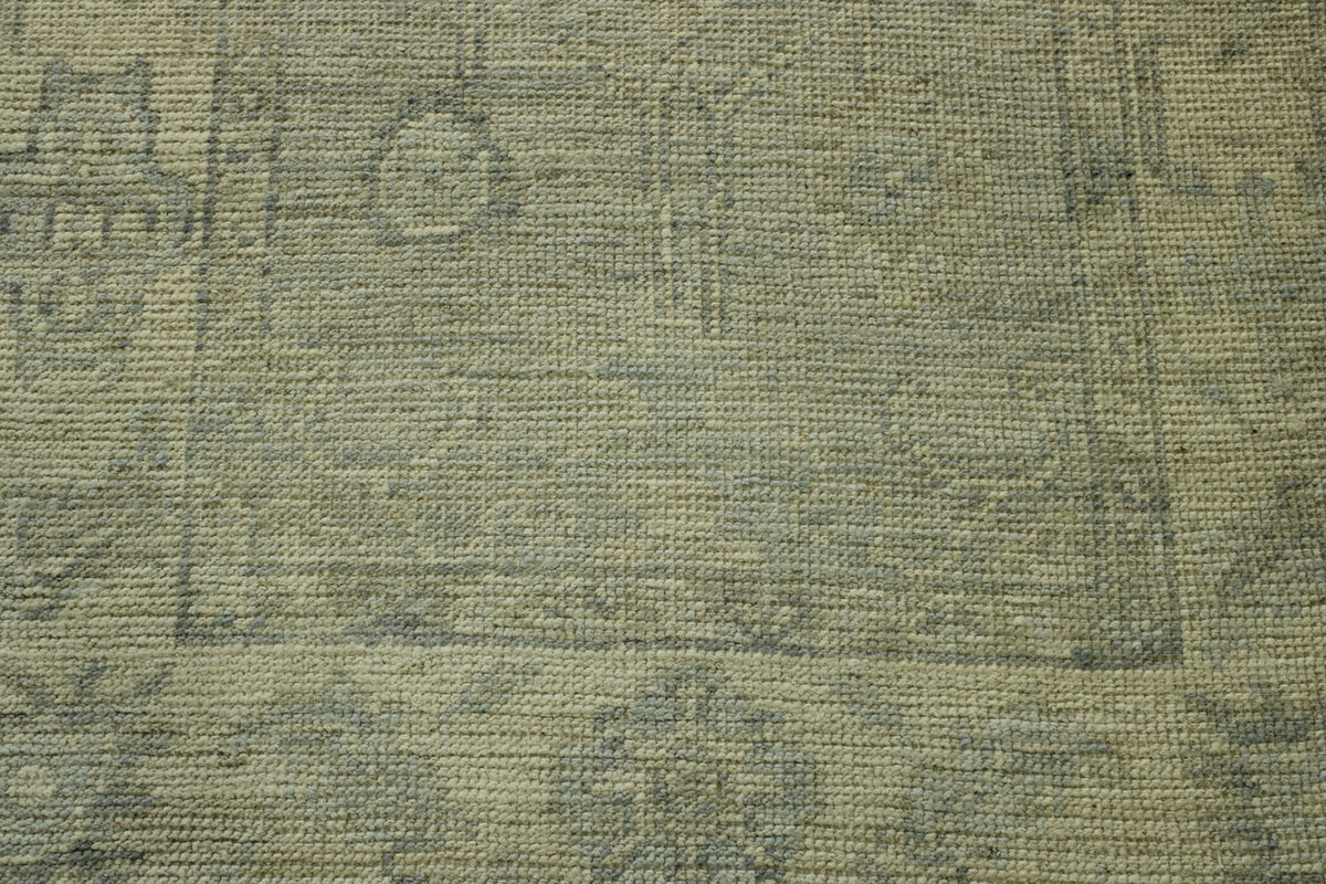 Full view of Oushak Wash Chobi rug
