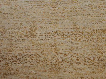 Modern rug border detail, gold