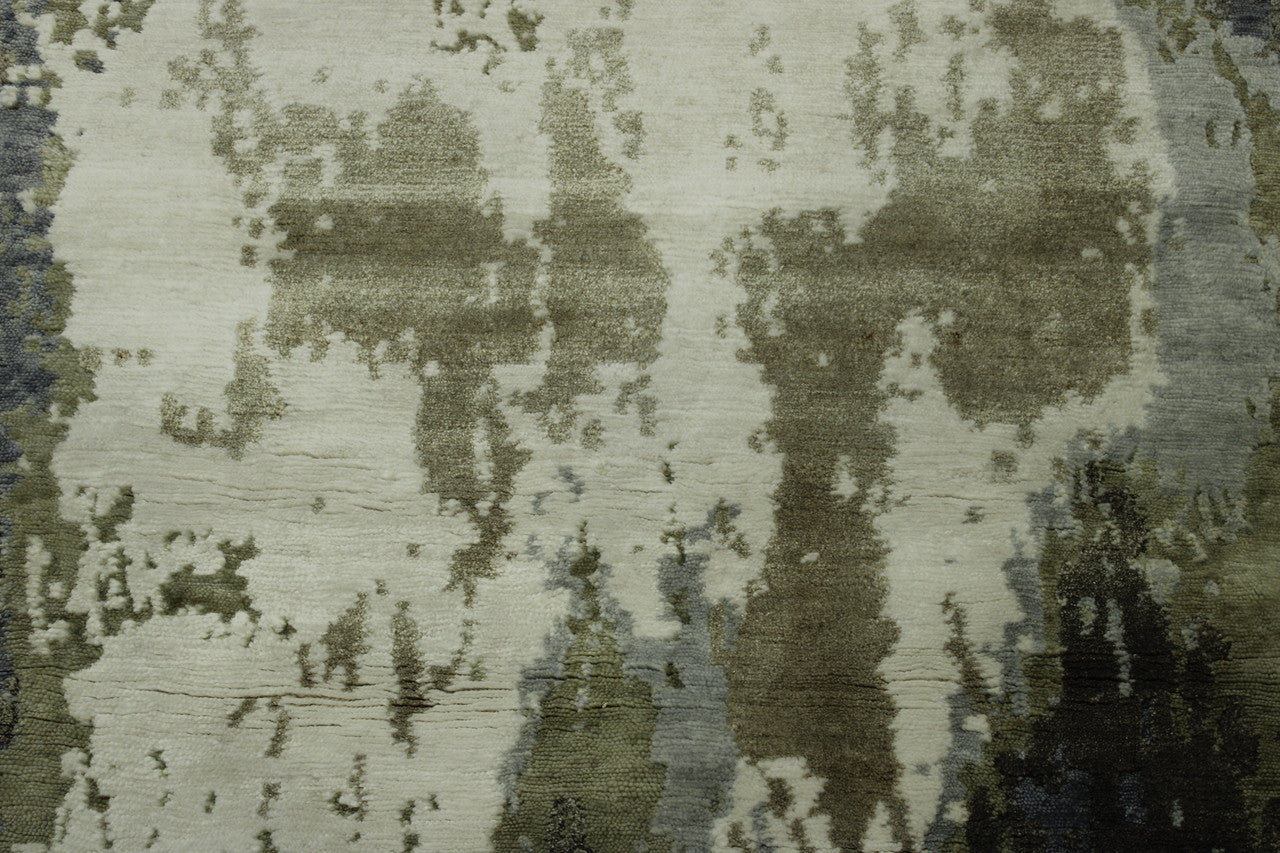 Full view of Modern Abstract Broken Design rug