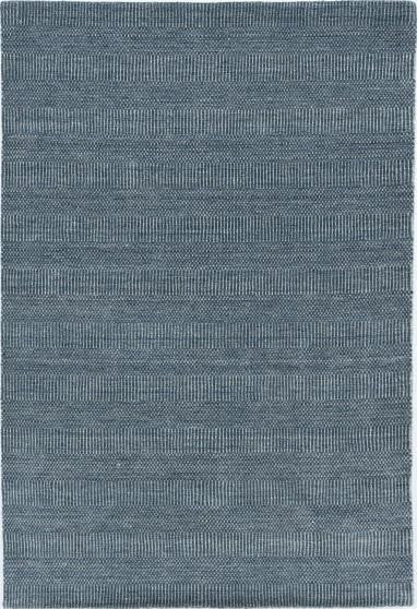 CONTEMPORARY HAND WOVEN RUG WOOL  -  WRU200DENIM
