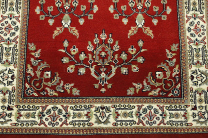 Full view of Traditional Fine Indo Sharukh rug