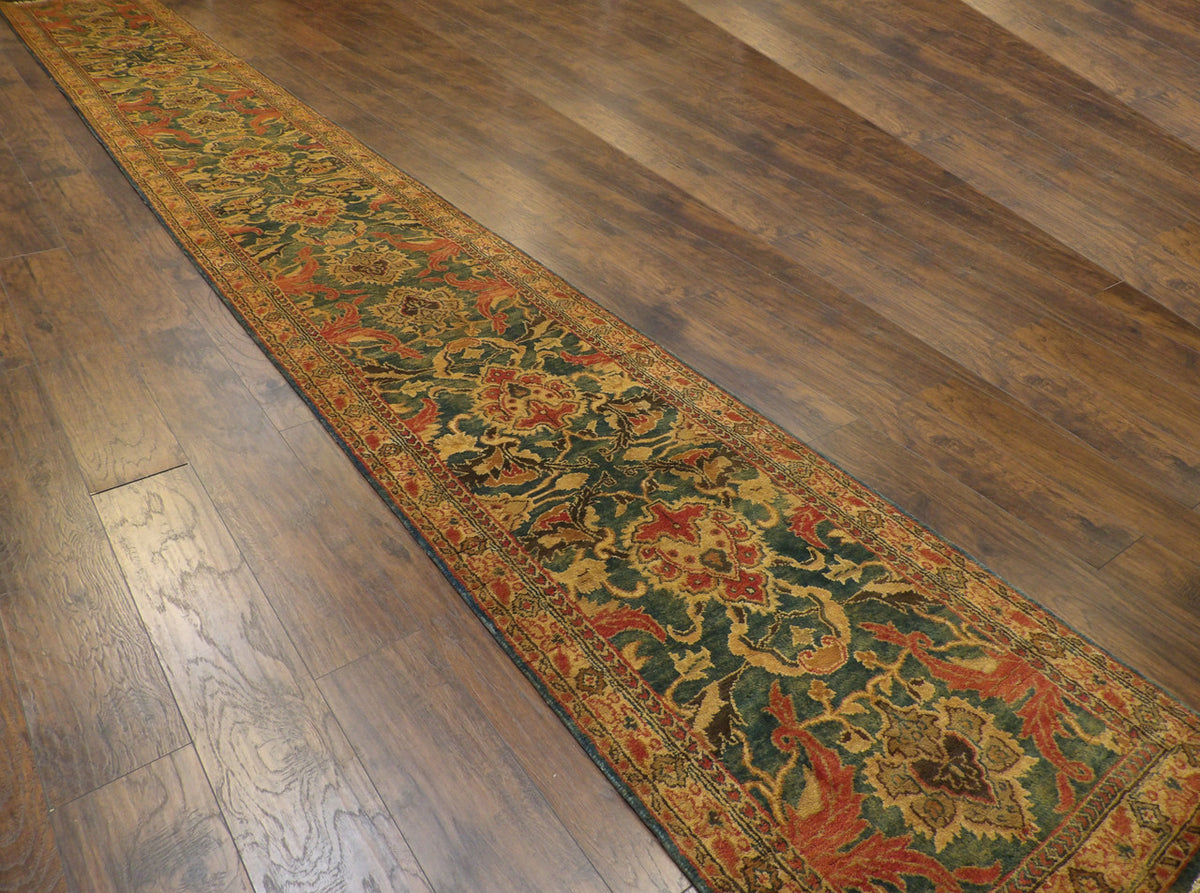 Ziegler pattern detail, antique wash