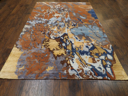 Tibetan rug corner detail