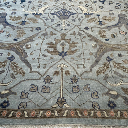 Oushak Zigler Hand knotted 11'10" x 14'8" - w20190