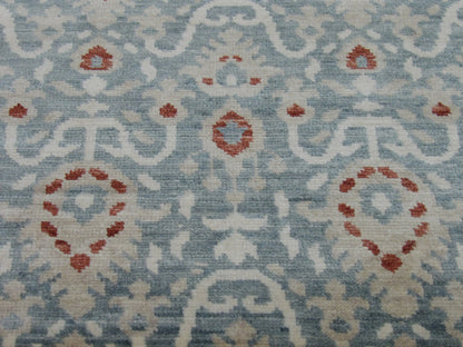 Ikat rug corner detail