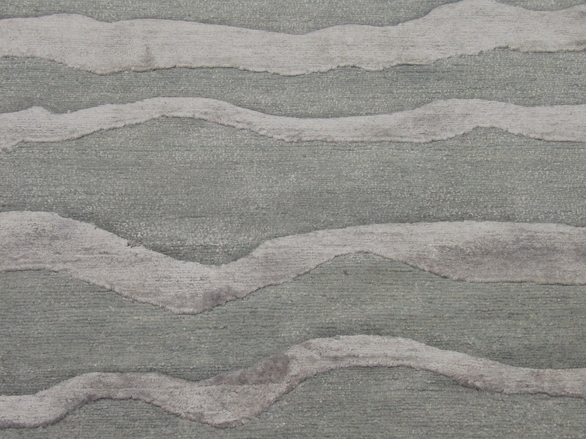 Back of Tibetan hand-knotted rug