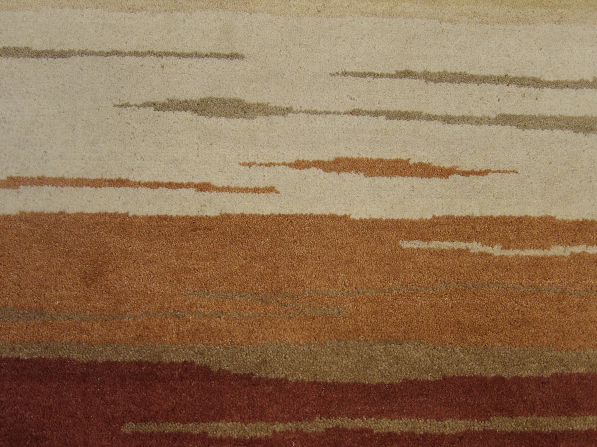 Modern rug border detail