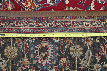 Traditional Antique Tabriz pattern detail