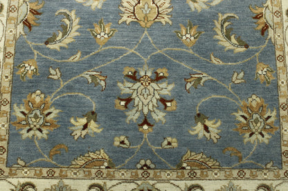 Oushak Indo Ziegler rug border detail