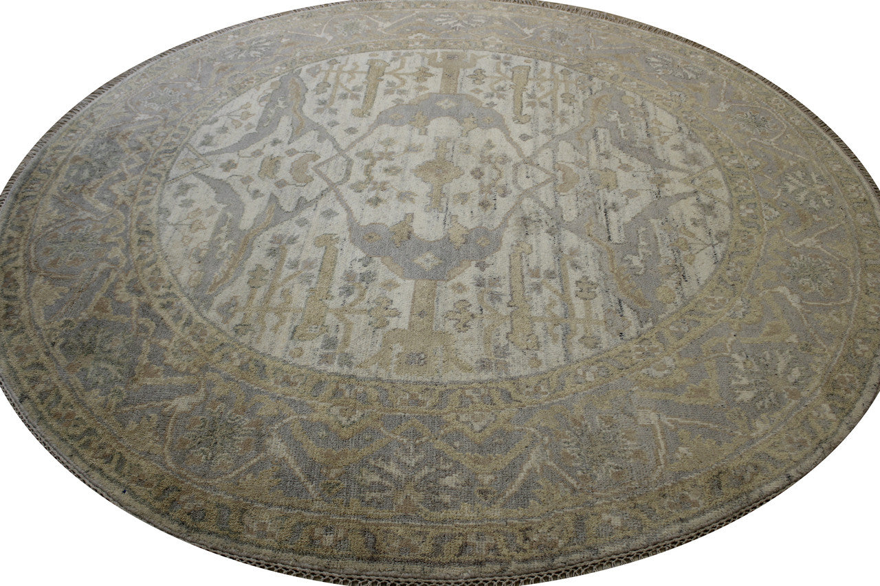 Oushak Indo Ziegler pattern detail
