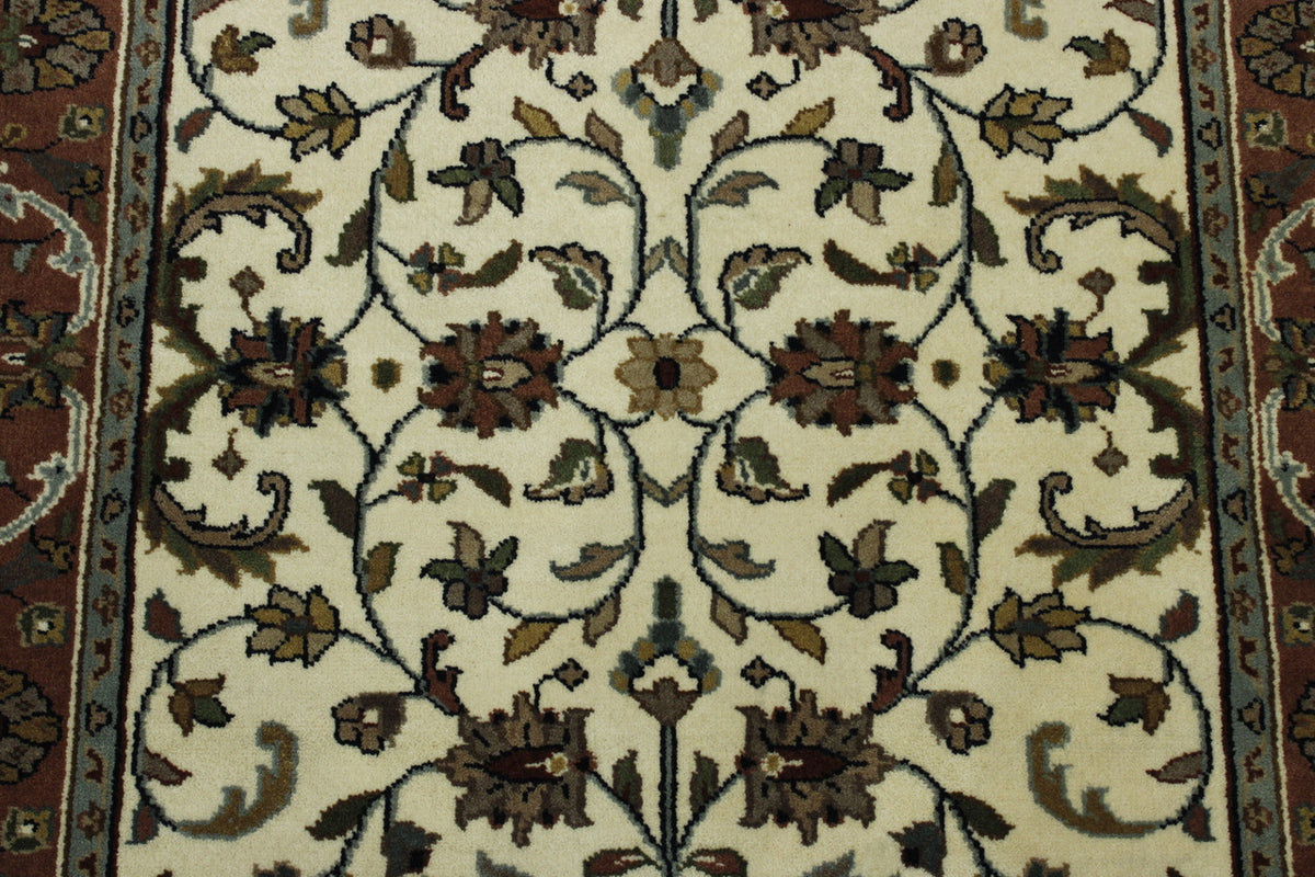 Full view of Traditional Indo Mahal rug
