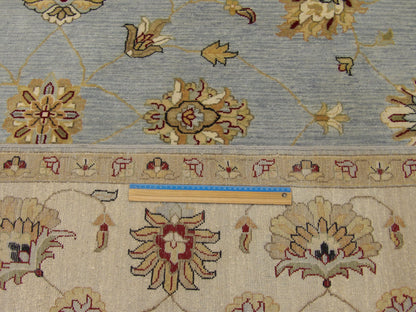 Chobie Oushak / Peshawar hand-knotted wool rug in Blue, 8'0" x 10'0", SKU w1017