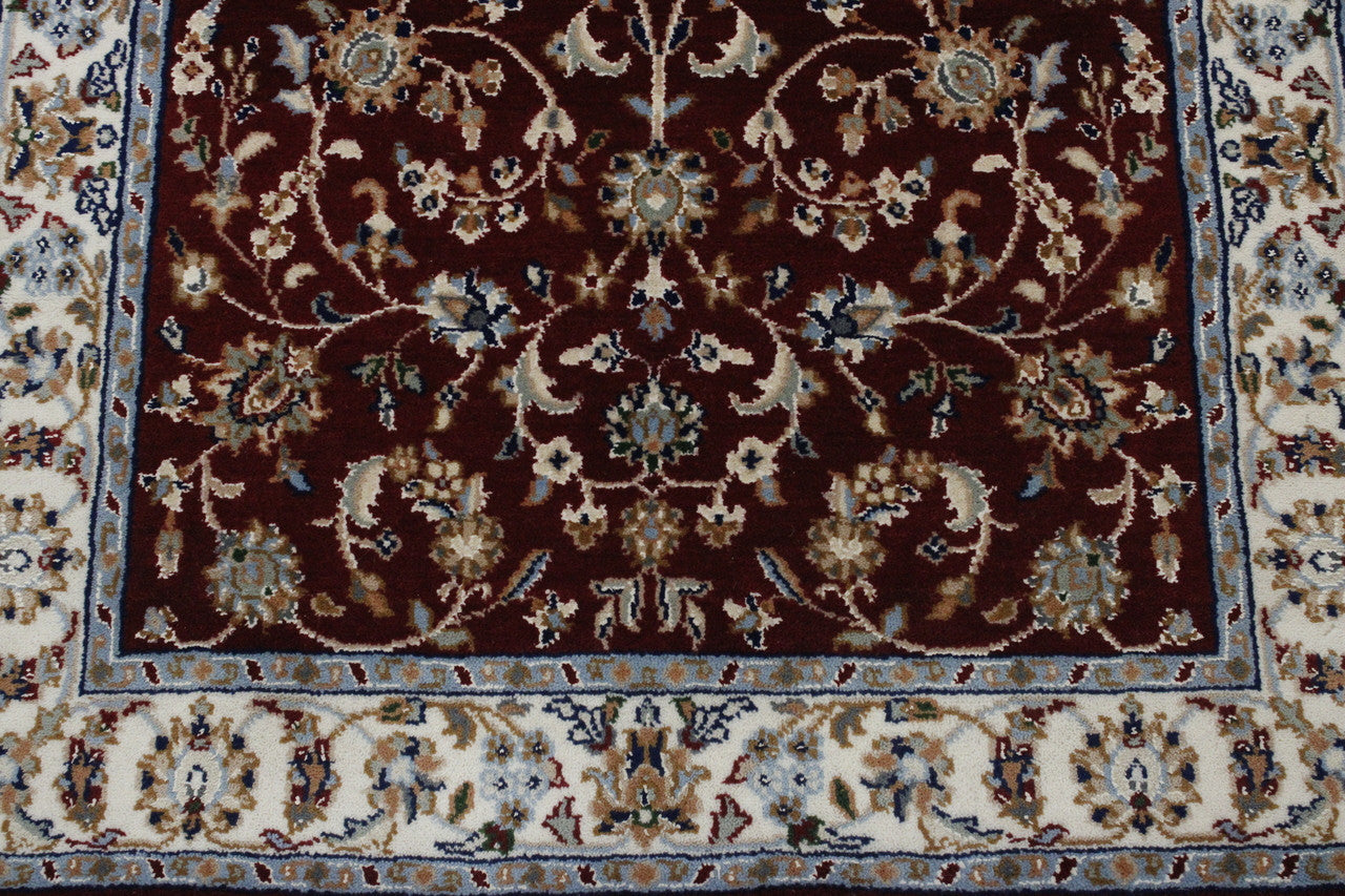 Full view of Traditional Fine Nain Design rug