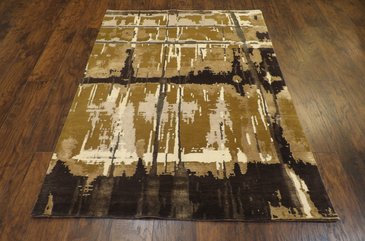 Abstract rug corner detail