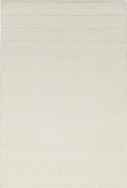 CONTEMPORARY HAND WOVEN RUG WOOL  -  WRU4CREAM