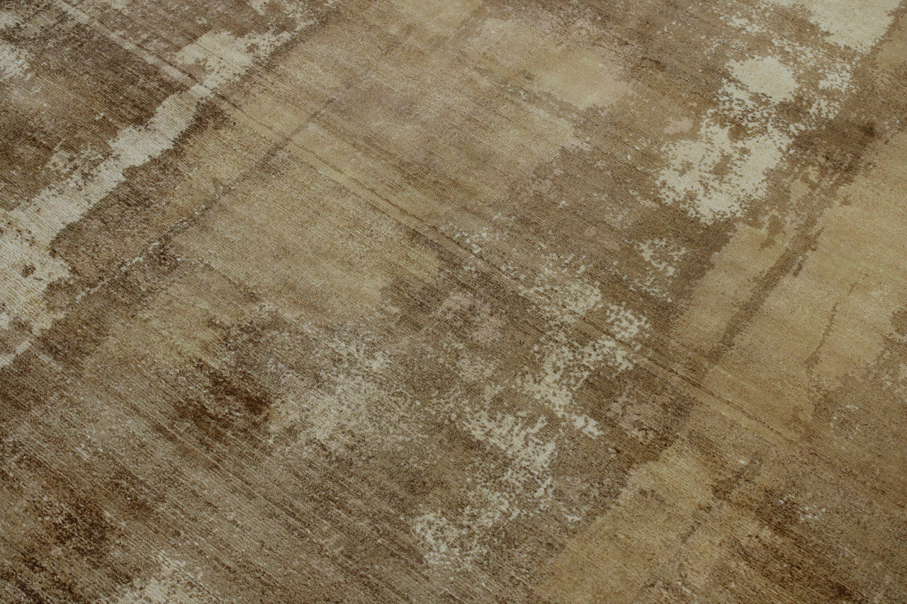 Modern Abstract Design rug border detail