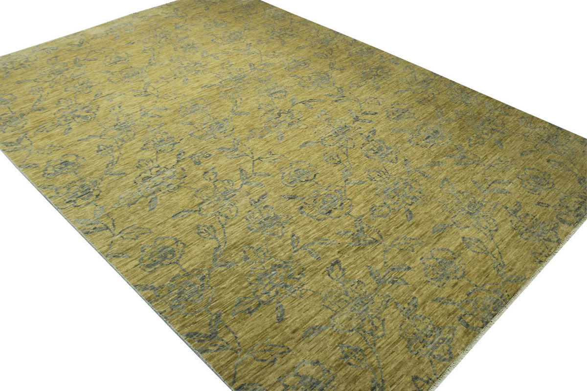 Full view of Oushak Floral Ziegler rug